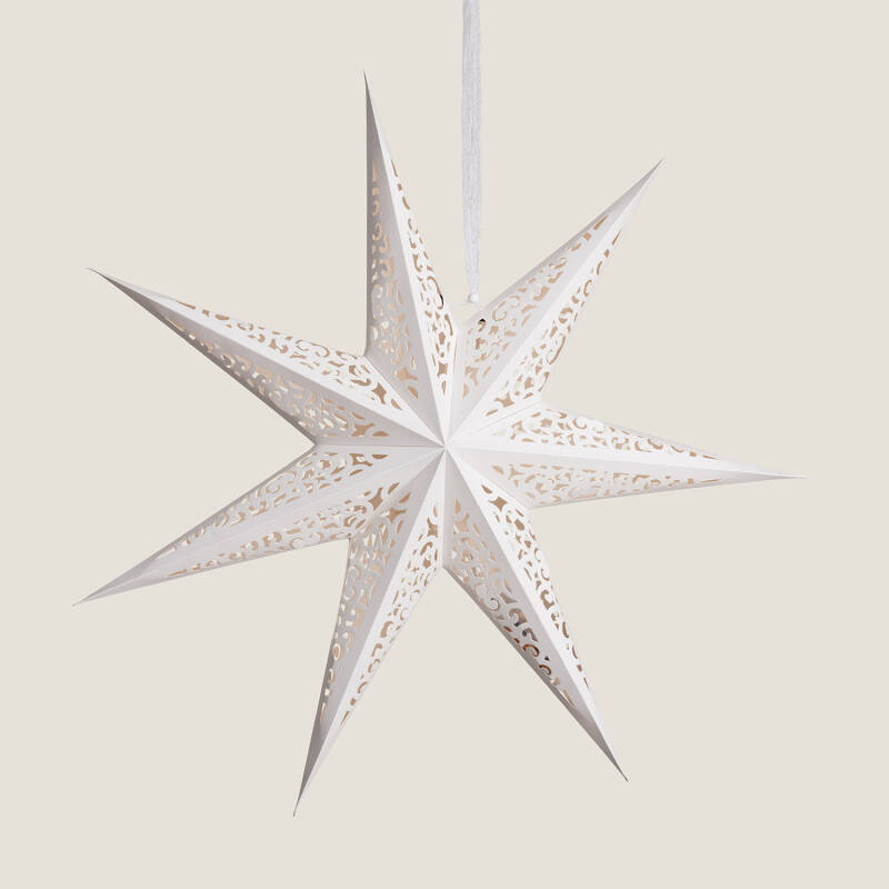 Imagem de Estrela LED Papel com Bateria Araby 