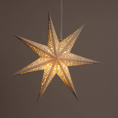 Imagem de Estrela LED Papel com Bateria Araby 