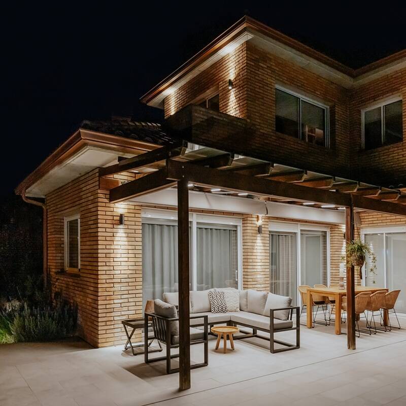 Imagem de Aplique de Parede LED Cosmos Fixture 33W Cinza Urbano LEDS-C4 05-9956-Z5-CM