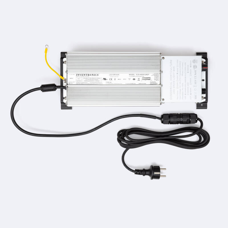 Imagen de Driver INVENTRONICS Regulable 1-10V IP67 24-60V DC 12.5A 650W EUD-60012ADT  156353