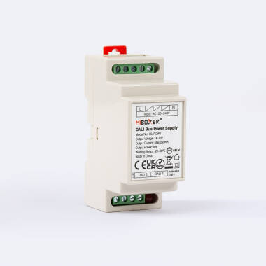 Fonte de alimentação BUS DALI 16V DC 250 mA MiBoxer DL-POW1