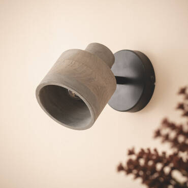 Aplique de Pared Madera Elba ILUZZIA