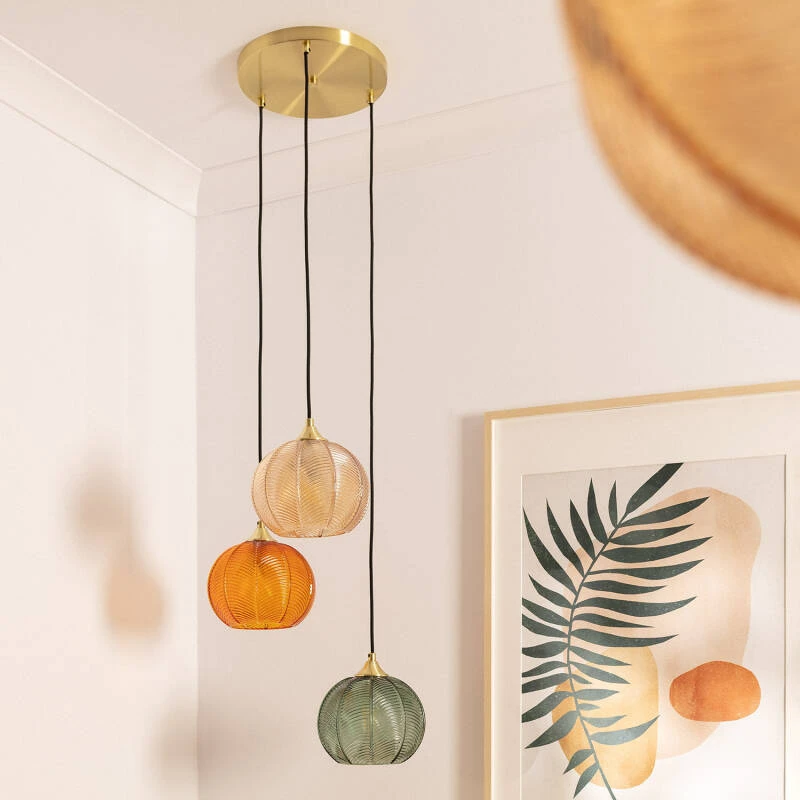 Imagen de Lámpara Colgante Cristal Tri Klimt