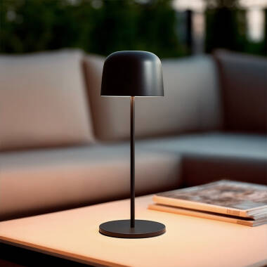 Lámpara de Mesa LED Portátil para Exterior Aluminio con Batería Recargable Wink