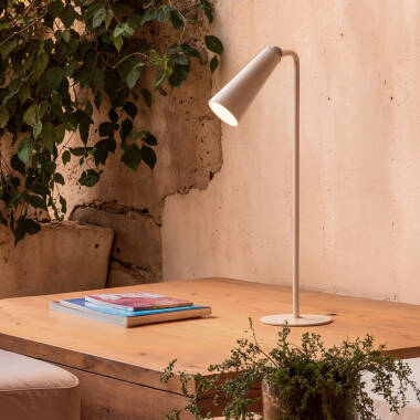 Imagen de Lámpara de Mesa LED Portátil Metal con Batería USB Recargable Bysta