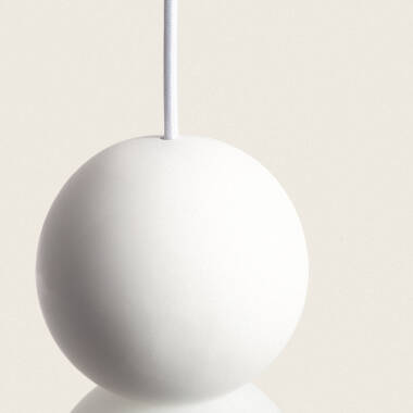 Imagen de Lámpara Colgante de Yeso Pearl Vulni