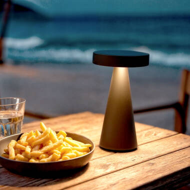 Candeeiro de Mesa LED Metal Sem Fios para Exterior Catinca