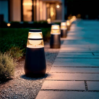 Baliza Exterior LED 9W Superficie Pie 30cm Dareh