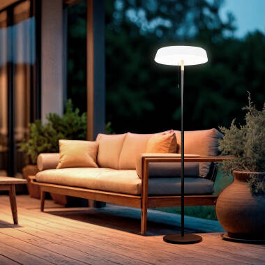 Imagem de Candeeiro de Pé Solar Exterior LED 2.6W Aldana
