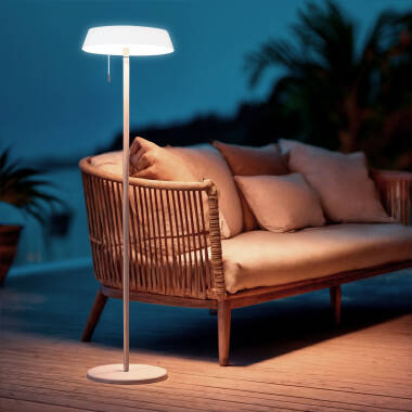 Candeeiro de Pé Solar Exterior LED 2.6W Aldana