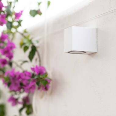 Aplique Exterior de Parede Miseno Branco