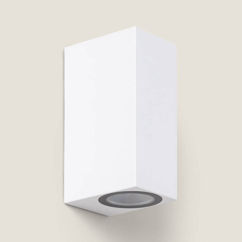Imagen de Aplique de Pared Exterior Iluminación Doble Cara Miseno Blanco