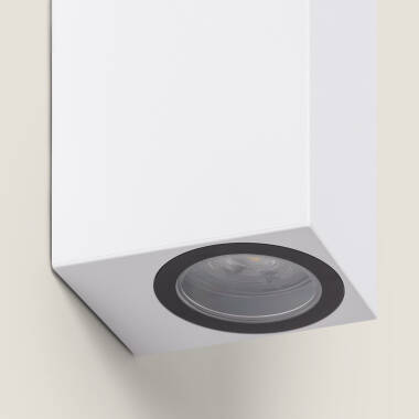 Imagen de Aplique de Pared Exterior Iluminación Doble Cara Miseno Blanco