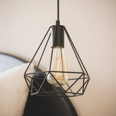 Candeeiro Suspenso Metal Sardo