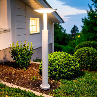 Fotografía del producto: Baliza de Pie Exterior LED 16W Aluminio Lhasa