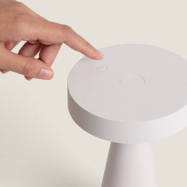 Imagen de Lámpara de Mesa LED Metal Inalámbrica para Exterior Catinca 