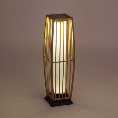 Imagen de Lámpara de Pie Exterior LED Solar Ratán Arley