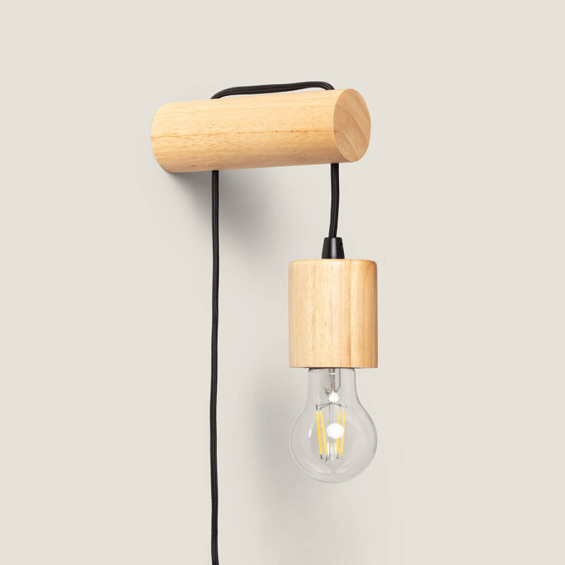 Imagen de Lámpara de Pared de Madera Torse