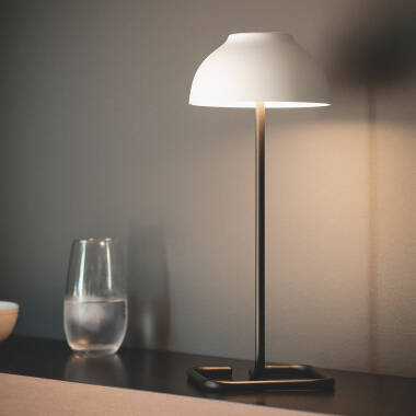 Imagen de Lámpara de Mesa LED Portátil para Exterior con Batería USB Recargable Carlo