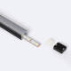 Imagen de Perfil Aluminio Estanco IP65 Superficie 2m para Tira LED hasta 10 mm