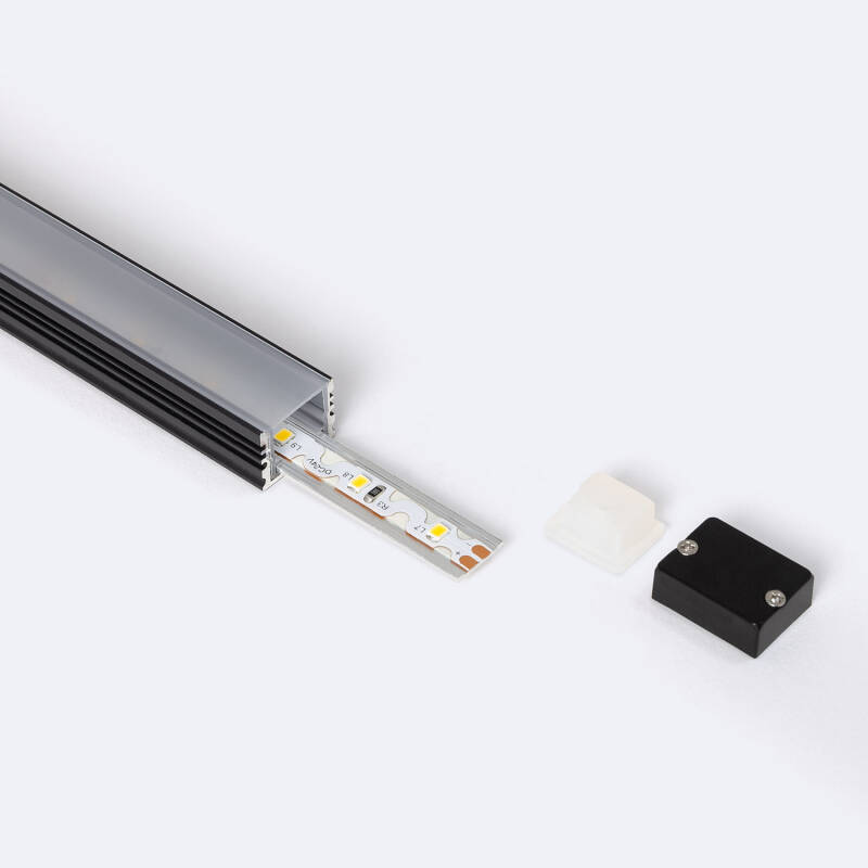 Imagen de Perfil Aluminio Estanco IP65 Superficie 2m para Tira LED hasta 10 mm