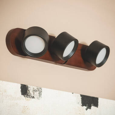 Imagem de Aplique de Parede LED 15W Metal CCT Seleccionável Cundra 3 Focos