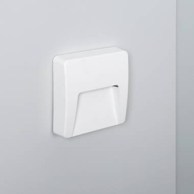 Baliza Exterior LED 3W Superficie Pared Cuadrado Nilsa