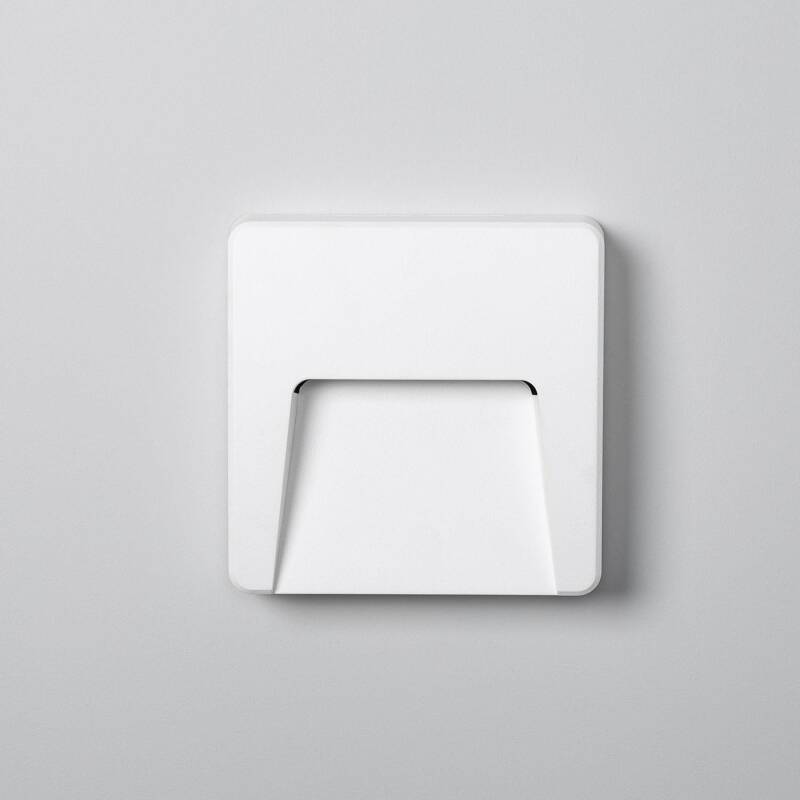 Imagen de Baliza Exterior LED 3W Superficie Pared Cuadrado Nilsa