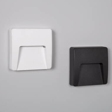 Imagen de Baliza Exterior LED 3W Superficie Pared Cuadrado Nilsa