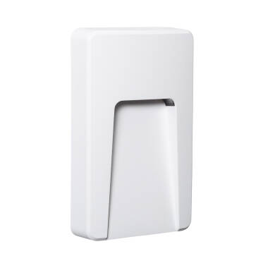 Baliza Exterior LED 3W Superficie Pared Rectangular Nilsa