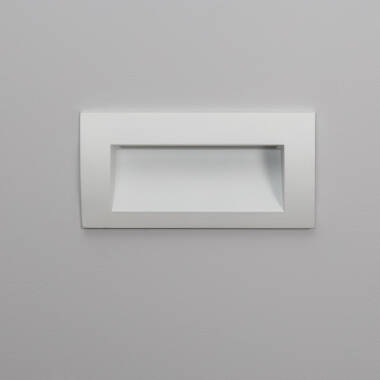 Imagem de Baliza LED Exterior 4W Encastrável Retangular de Parede  Edulis