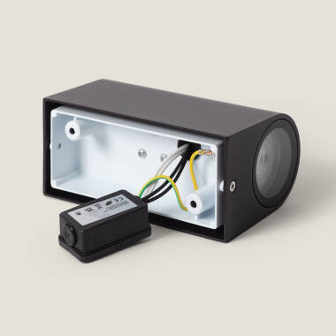 Imagen de Aplique de Pared Exterior Aluminio Iluminación Doble Cara Big Gala