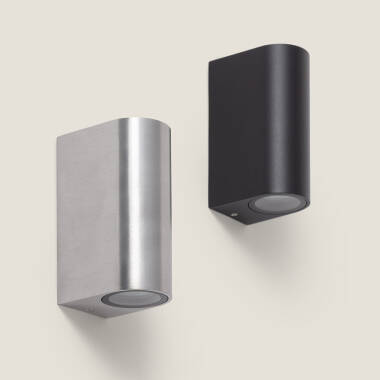 Imagen de Aplique de Pared Exterior Aluminio Iluminación Doble Cara Big Gala