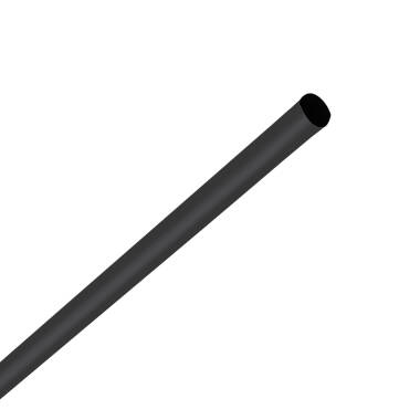 Tubo Termoretráctil Negro Contracción 3:1 9mm 1 metro