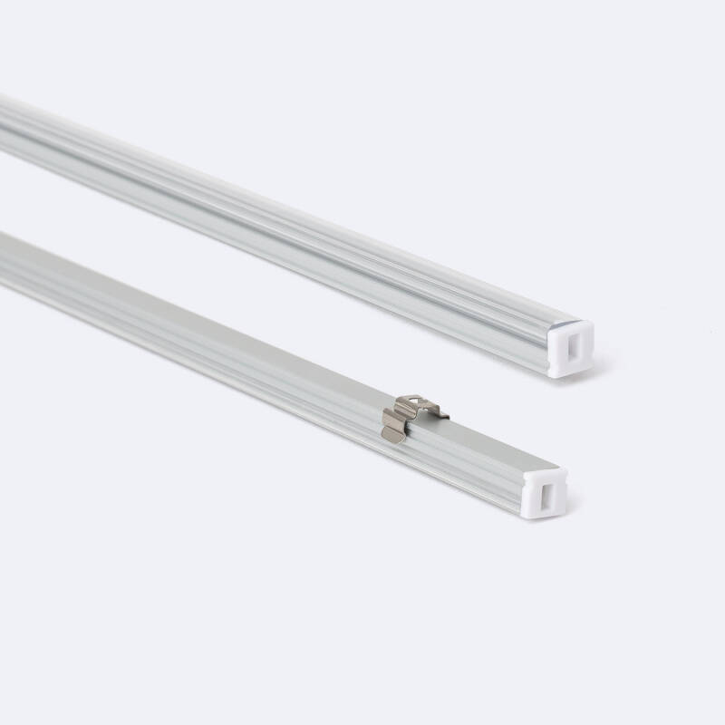 Imagen de Perfil Aluminio Superficie 2m para Tira LED hasta 6 mm