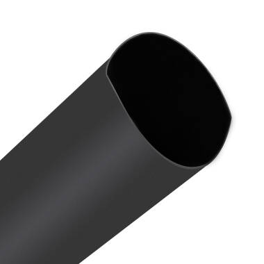 Tubo Termoretráctil Negro Contracción 3:1 100mm 1 metro