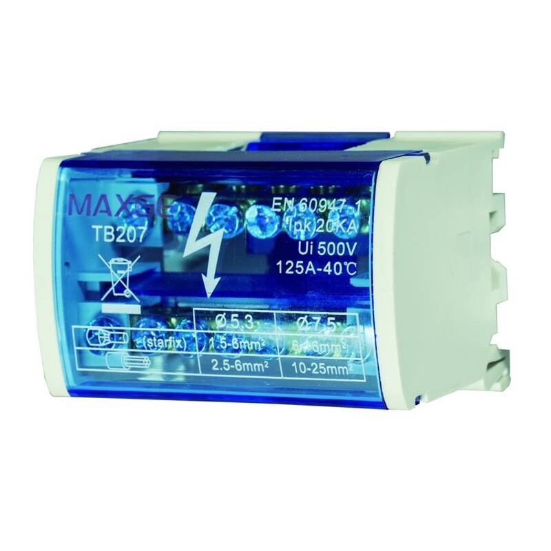 Imagem de Distribuidor de Energia 2P 125A Industrial/Três Setores MAXGE