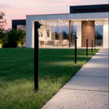 Imagem de Baliza Exterior LED 6W Superfície de Pé 80cm Rihard