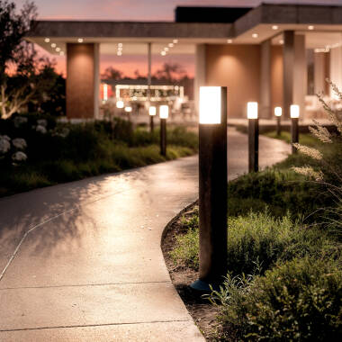 Baliza Exterior LED 5W Superficie Pie 60cm Tittan