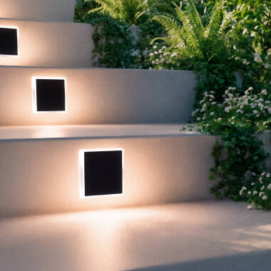 Baliza Exterior LED 2W Empotrable Suelo Cuadrada Rembel