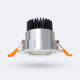 Imagem de Foco Downlight LED 7W COB Direccionável Circular Prata Corte Ø 70 mm No Flicker