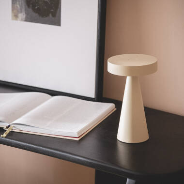 Imagen de Lámpara de Mesa LED Metal Inalámbrica para Exterior Catinca 