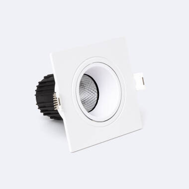 Downlight Quadrado Basculante LED 9W Corte Ø 75 mm