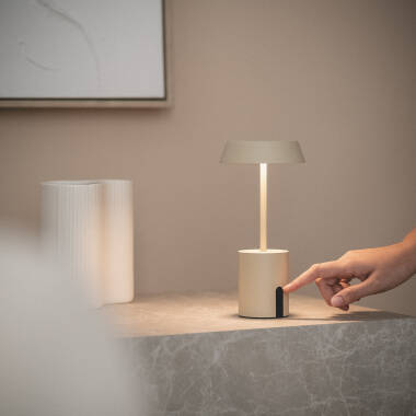 Imagen de Lámpara de Mesa LED Metal Inalámbrica para Exterior Ula