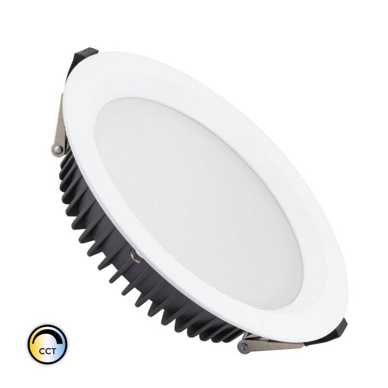 Imagen de Downlight LED 40W Circular SAMSUNG AERO 130 lm/W Microprismático CCT Seleccionable LIFUD Corte Ø 200 mm
