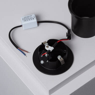 Imagen de Baliza LED Empotrable Pared Circular Adam