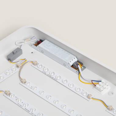 Imagen de Plafón LED 40W Rectangular Metal 600x400 mm CCT Seleccionable Hidria