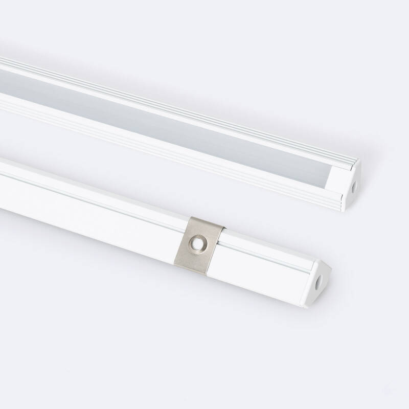 Imagen de Perfil Aluminio Esquina 2m para Tira LED hasta 11 mm