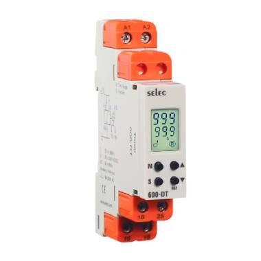 Relé Temporizador Digital LCD Multifuncional 600DT-CU MAXGE