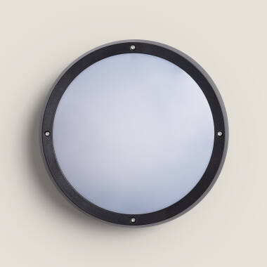 Imagen de Plafón Circular para Exterior Ø300mm IP65 Curio Negro Imagen de Plafón Circular para Exterior Ø300mm IP65 Curio Negro